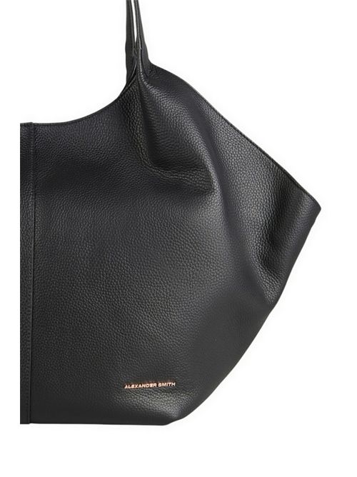Borsa donna Rachel Large in pelle bottalata nero Alexander Smith | ABBCRCWL-B151NERO
